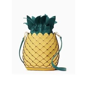 Kate Spade Pineapple Bucket Handbag NWT